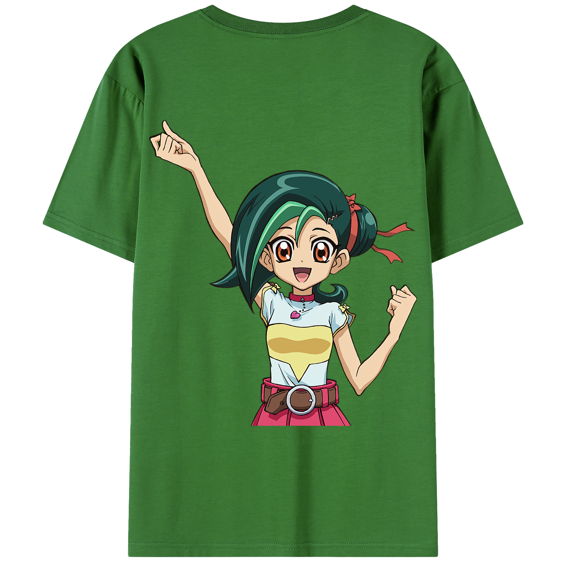 （画像用） 遊☆戯☆王 Yu-Gi-Oh! レディース半袖Tシャツ(バックプリント)